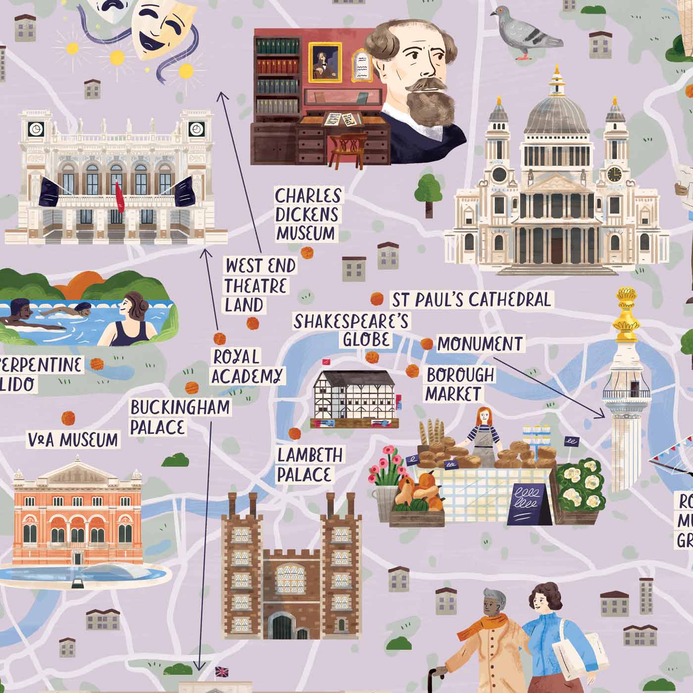 Map of London portfolio cover image