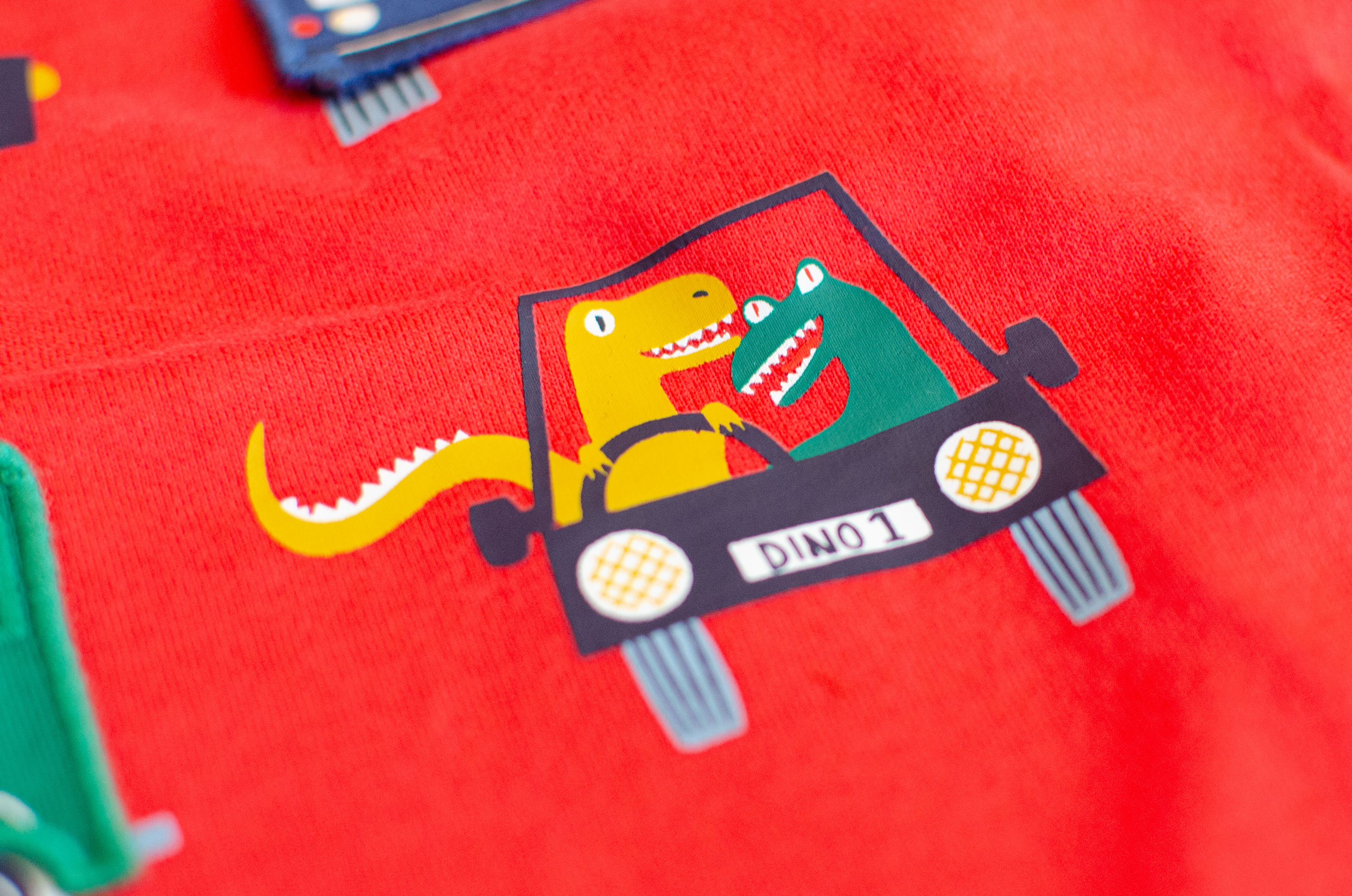 Close up of children's t-shirt illustration by Elly Jahnz for Joules