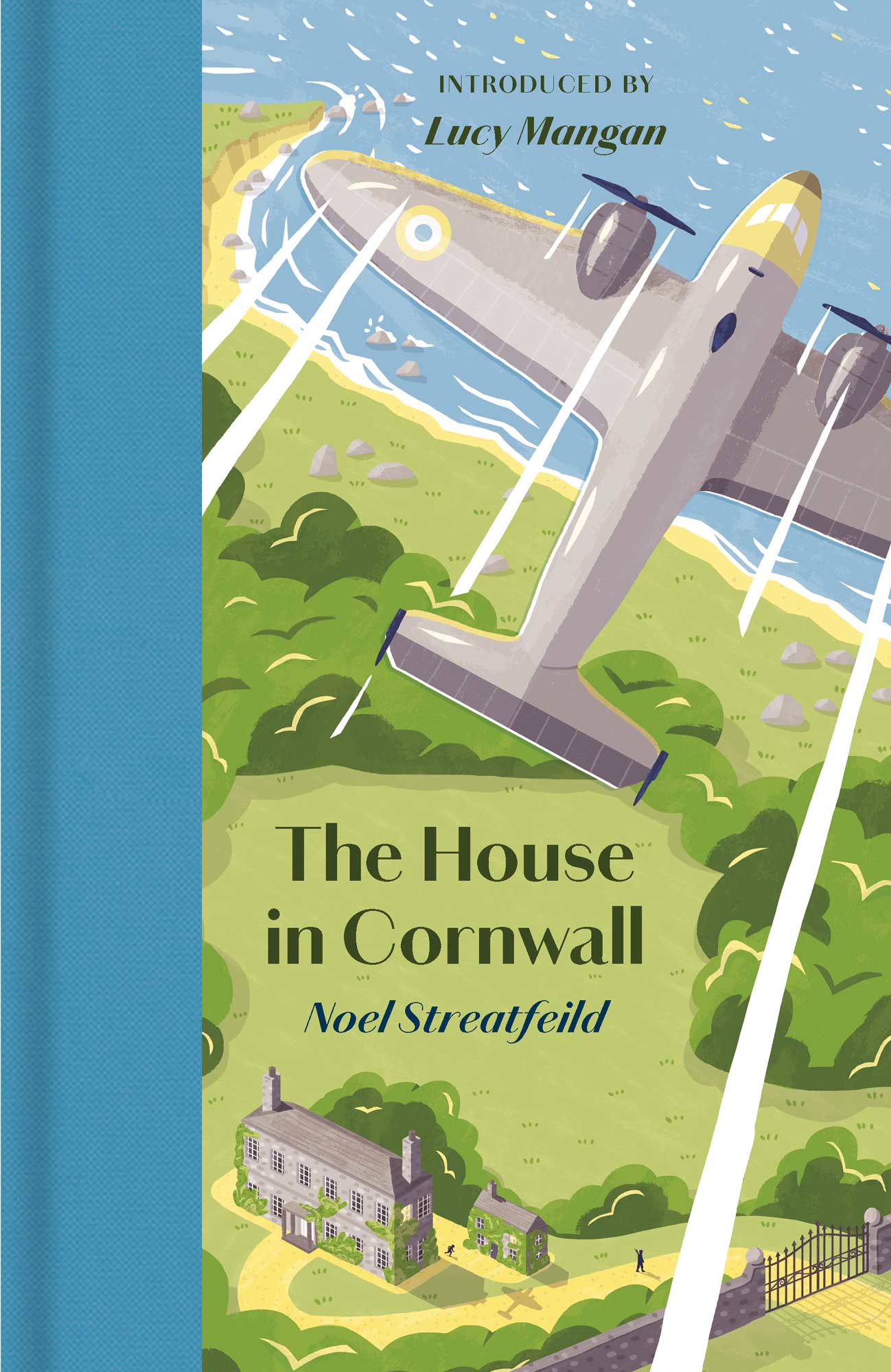 Front cover design for The House in Cornwall, by Elly Jahnz, published by Manderley Press.