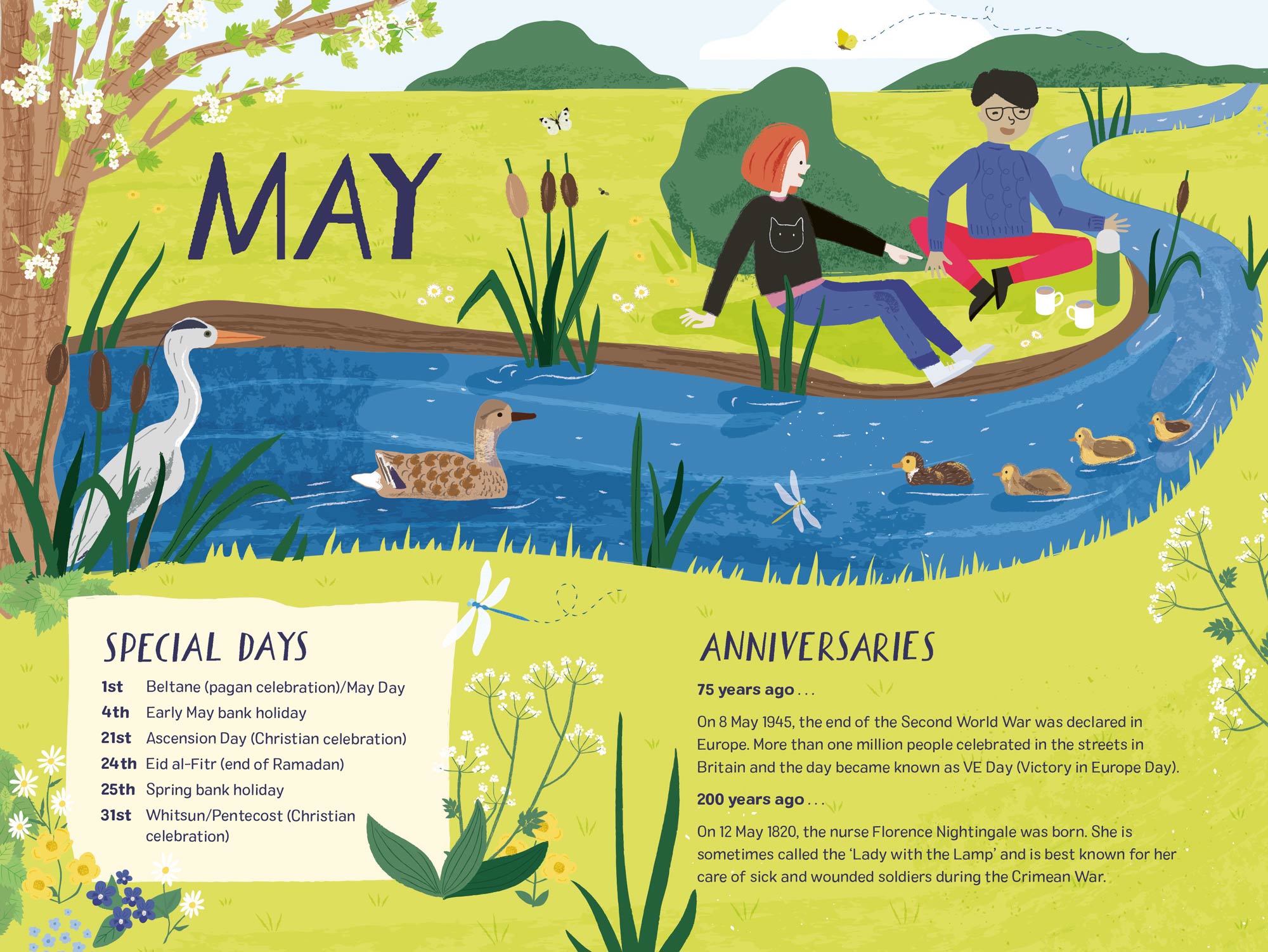 2020 Nature Month by Month portfolio cover image