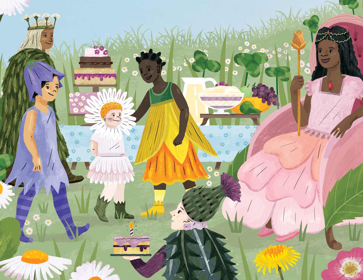 Daisy and the Rose Queen portfolio cover image