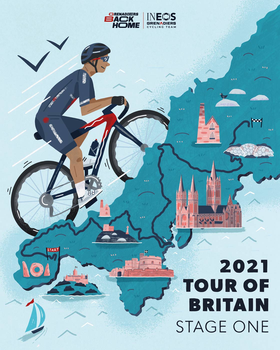 Tour of Britain Poster portfolio cover image